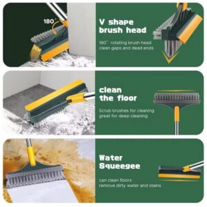 3 in 1 Bathroom & Floor Cleaning Magic Scrap Brush - Image 2