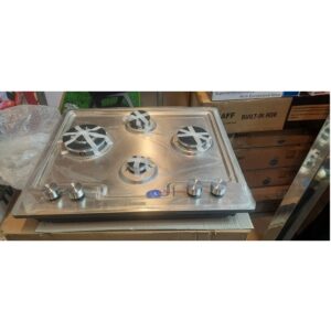 4 Burner Stainless Steel Gas Cooker (European Standards) - Image 2