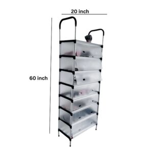 8 Layer Dustproof Shoe Organizer - Image 2