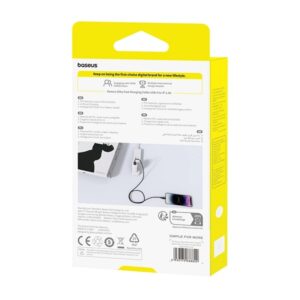 Baseus Silky Series USB to Lightning Cable 2.4A - 1 Meter - Image 5