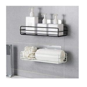 Bathroom, Kitchen Adhesive Rectangle Storage Shelf - Image 2