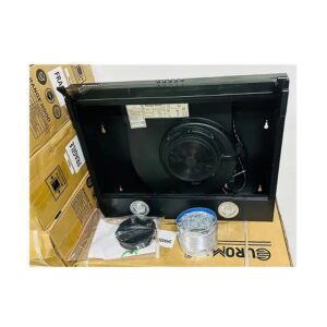 Black Slim Exhaust Range Cooker Hood (Filter Model) 60cm - Image 3