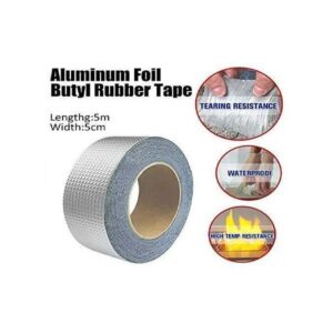 Butyl Waterproof Aluminum Foil Tape -5 Meter