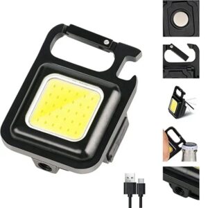 COB Rechargeable Keychain Light