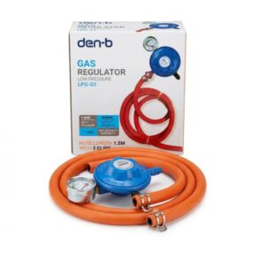 Den-B Gas Regulator Set with Hose & Gauge (LPG-G1)