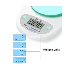 Digital Kitchen Scale with Plastic Bowl - Image 6