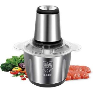 Kawashi Electric Food Chopper (Silver) 2 Liter