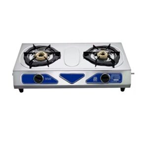 Express 100% Stainless Steel Body Indian 2 Burner Gas Cooker