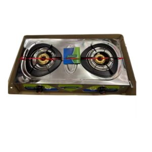 Express 100% Stainless Steel Body Indian 2 Burner Gas Cooker - Image 3