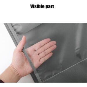 Foldable 6 Pockets Hand Bag Purse Organizer With Hanger - Image 7