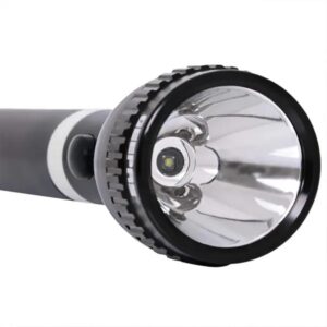 Geepas Rechargeable Flashlight – GFL3827N (Aluminum Body) - Image 3