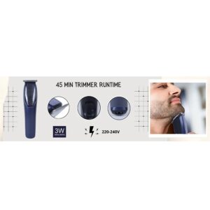 HTC AT-1210 Professional Rechargeable Hair and beard Clipper Trimmer - Image 5