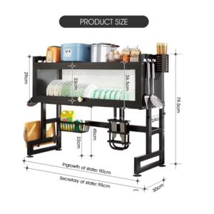 High Quality Coated Over The Sink Dish Rack 37.40inch - Image 2