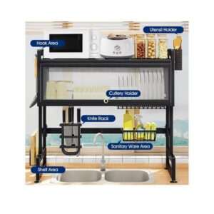 High Quality Coated Over The Sink Dish Rack 37.40inch - Image 3