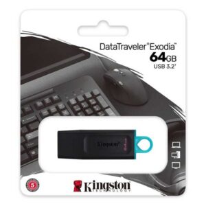 Kingston DataTraveler Exodia USB 3.2 Flash Drive Pen Drive (64GB) (Original)