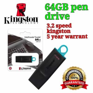Kingston DataTraveler Exodia USB 3.2 Flash Drive Pen Drive (64GB) (Original) - Image 4