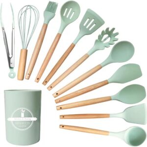 Kitchen Silicone Cooking Utensil Set 12 PCS Set - Image 2