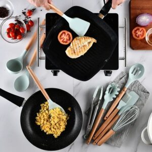 Kitchen Silicone Cooking Utensil Set 12 PCS Set - Image 9