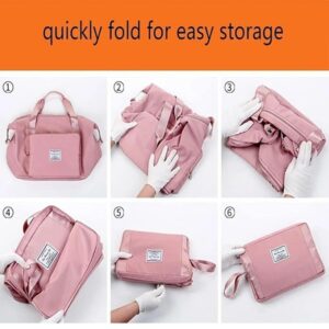 Large Capacity Duffle Portable Expandable Travel Folding Bag - Image 3