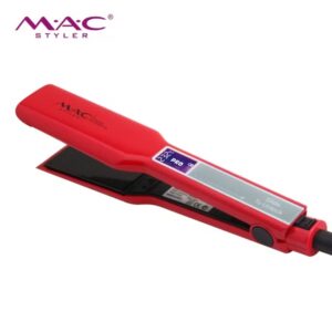 MAC Styler Professional LCD Hair Straightener – MC-2028 (Ceramic Red)