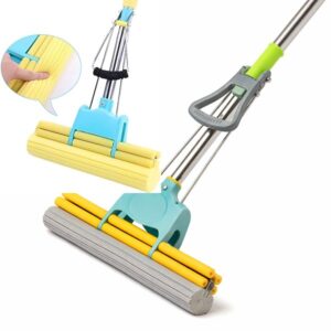 Magic Absorbent PVA Steel Sponge Mop - Image 1