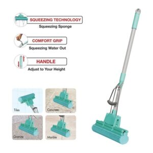 Magic Absorbent PVA Steel Sponge Mop - Image 4