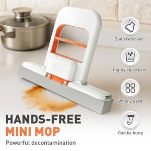 Mini Handheld Wet & Dry Squeeze Mop