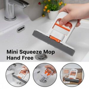 Mini Handheld Wet & Dry Squeeze Mop - Image 8