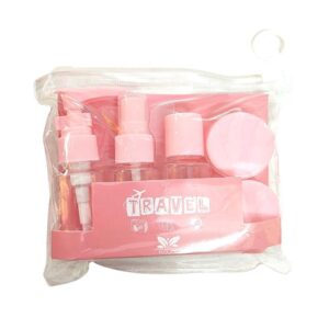Mini Travel Bottle Kit 6 Pcs Bag