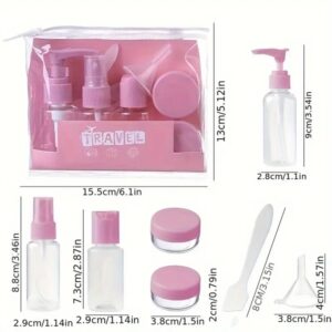 Mini Travel Bottle Kit 6 Pcs Bag - Image 3