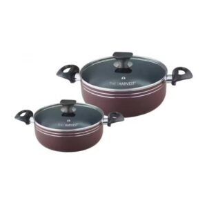 PREMIUM 4 Pcs Cookware Set With Glass Lid - Image 4