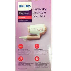 Philips Hair Dryer Essential Care 1000W (Foldable) - Image 3
