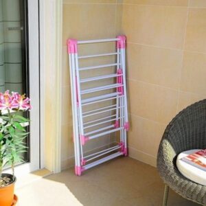 Plastic Coated Laundry Cloth Rack - Image 2