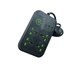 Power Socket Premium Extension Socket with Universal Plug & USB, Type C Ports 2500watts - Image 3