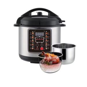 Premium Steel Multi-Function Electric Pressure & Rice Cooker (6 Liter) - Image 2