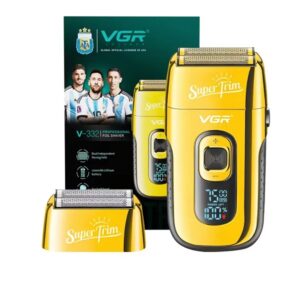 Premium VGR V-332 Professional Saloon Series Shaver For Men Gold - Image 1
