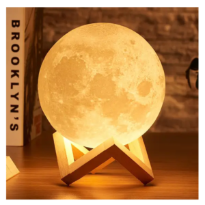 Rechargeable 3D Moon Light Night Lamp - Image 3