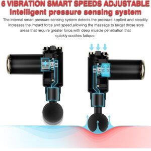 Rechargeable Mini Massage Gun Deep Tissue Muscle - Image 13