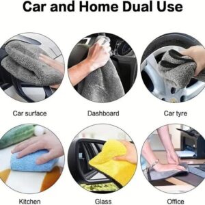 Super Absorbent Microfiber Cleaning Towel (30cmx 30cm) - Image 4
