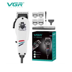 VGR V-129 Professional Corded Hair Clipper with Taper Lever – Salon-Grade
