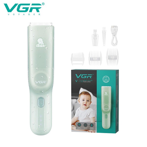 VGR V-150 Professional Baby Children Washable Hair Clipper 10