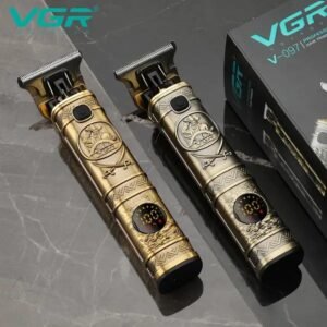 VGR VL-097 Premium Vintage Rechargeable Hair Trimmer - Image 2