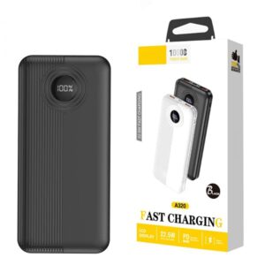 ASPOR A320 Fast Charging Power Bank with Digital Display