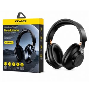AWEI A997BL Bluetooth Over Ear Wireless Stereo Headphones