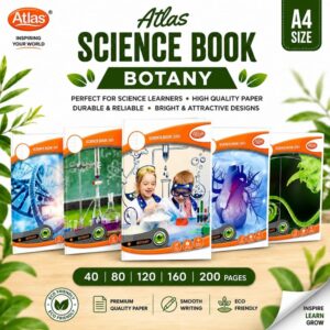 Atlas A4 Science Book Botany (40Pgs | 80Pgs | 120Pgs | 160Pgs | 200Pgs)