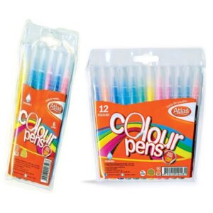 Atlas Colour Pen Wallets (6 Colours | 12 Colours)