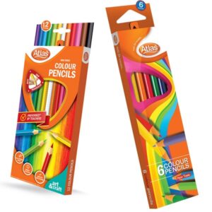 Atlas Colour Pencil (6 Colours | 12 Colours)