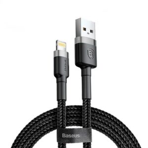 Baseus Cafule Braided USB To Lightning Cable - 1 Meter
