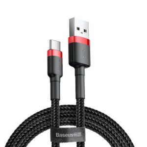 Baseus Cafule USB To Type-C Braided Cable - 2 Meter