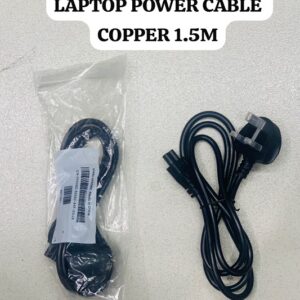 Laptop Copper 3 Pin Power Cable - 1.5 Meter - Image 3